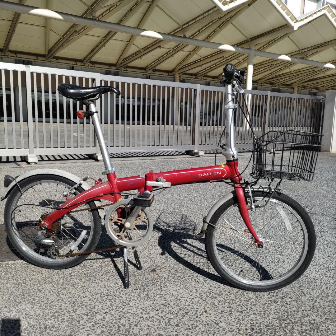 【お引取り専用】DAHON route　ダホン　ルート　20インチ　レッド