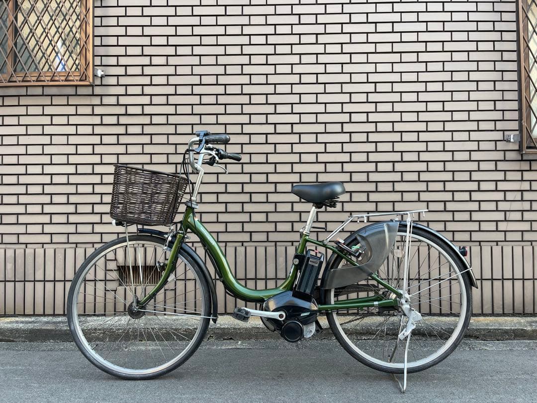 8.7ahヤマハ電動アシスト自転車26インチ