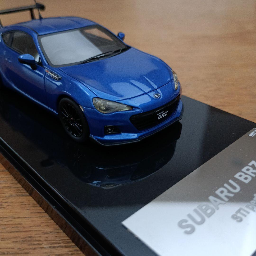 WIT's 1/43 スバル BRZ ts STIパフォーマンス WRブルー