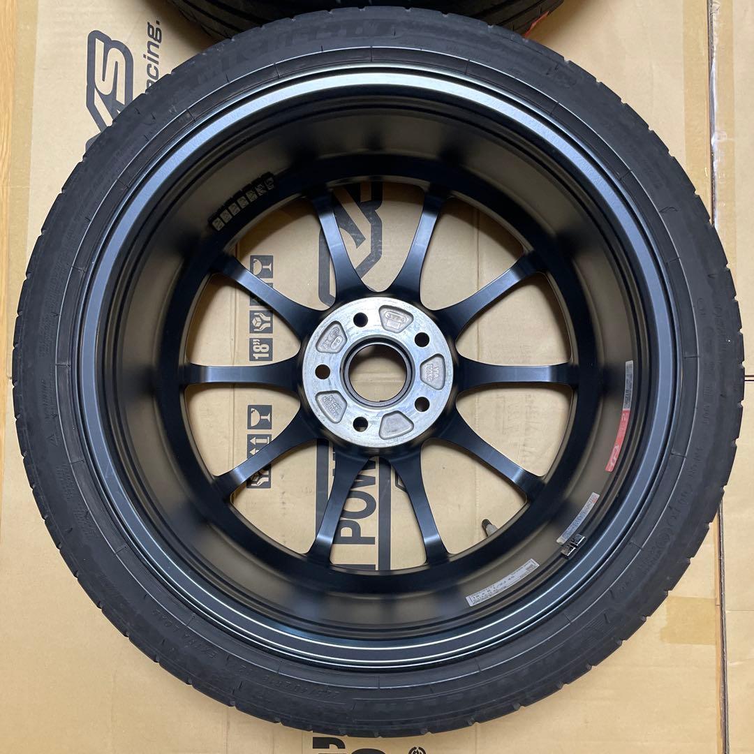 VOLK RACING CE28N plus 18インチ タイヤセット