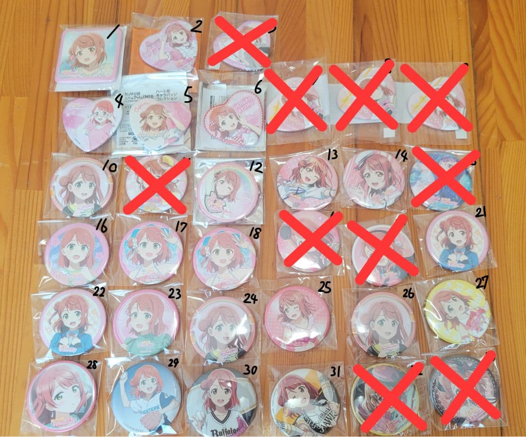 ラブライブ 缶バッジ バラ売り◎