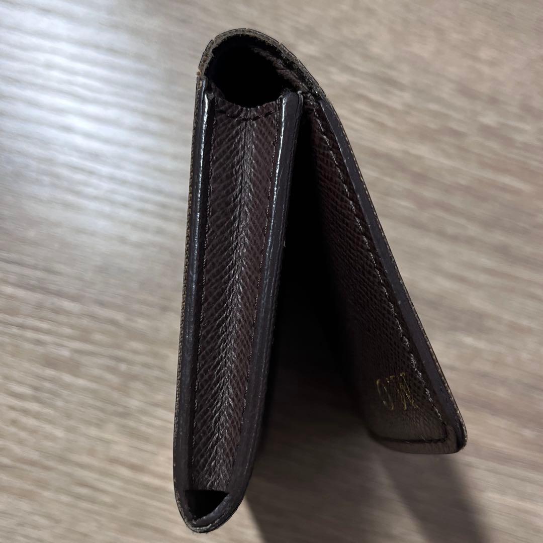 美品　ルイヴィトン ダミエ 名刺 カードケース　刻印あり