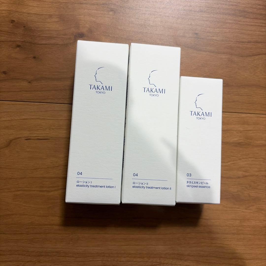 TAKAMI スキンローションⅠ Ⅱ 100ml・SPエッセンス30ml