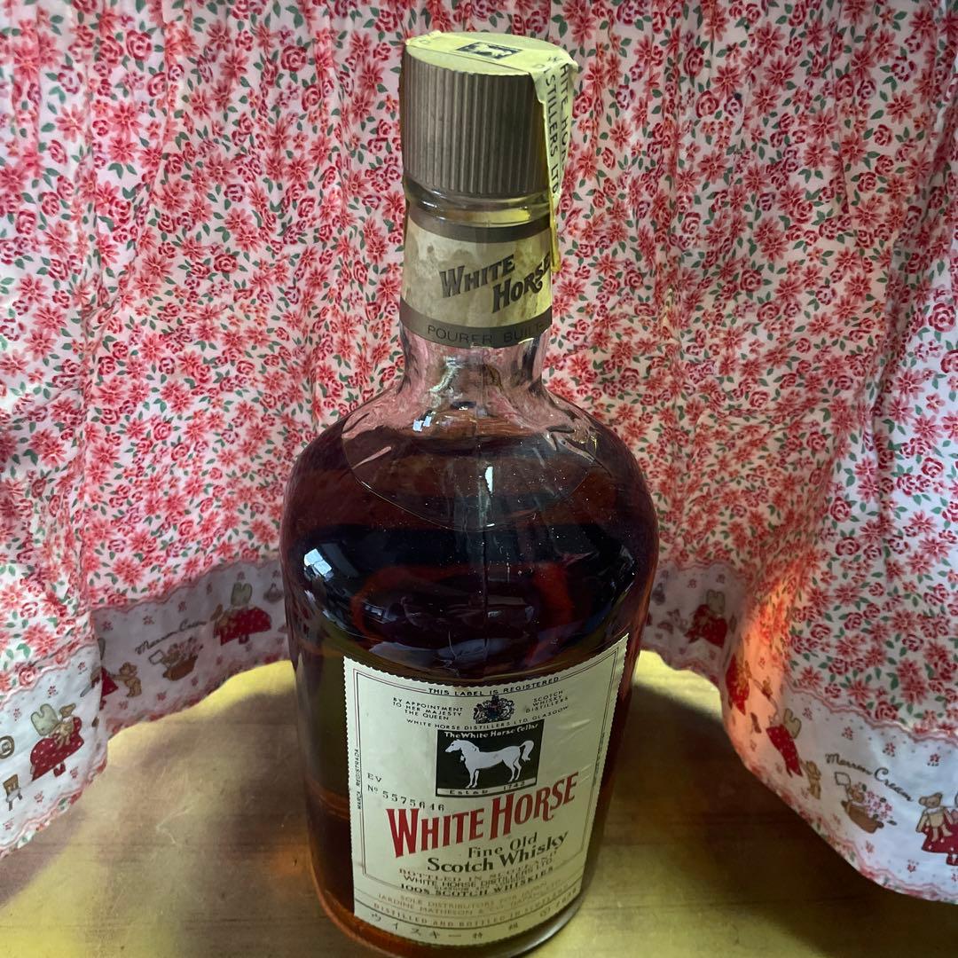 ホワイトホース　スコッチウイスキー　瓶