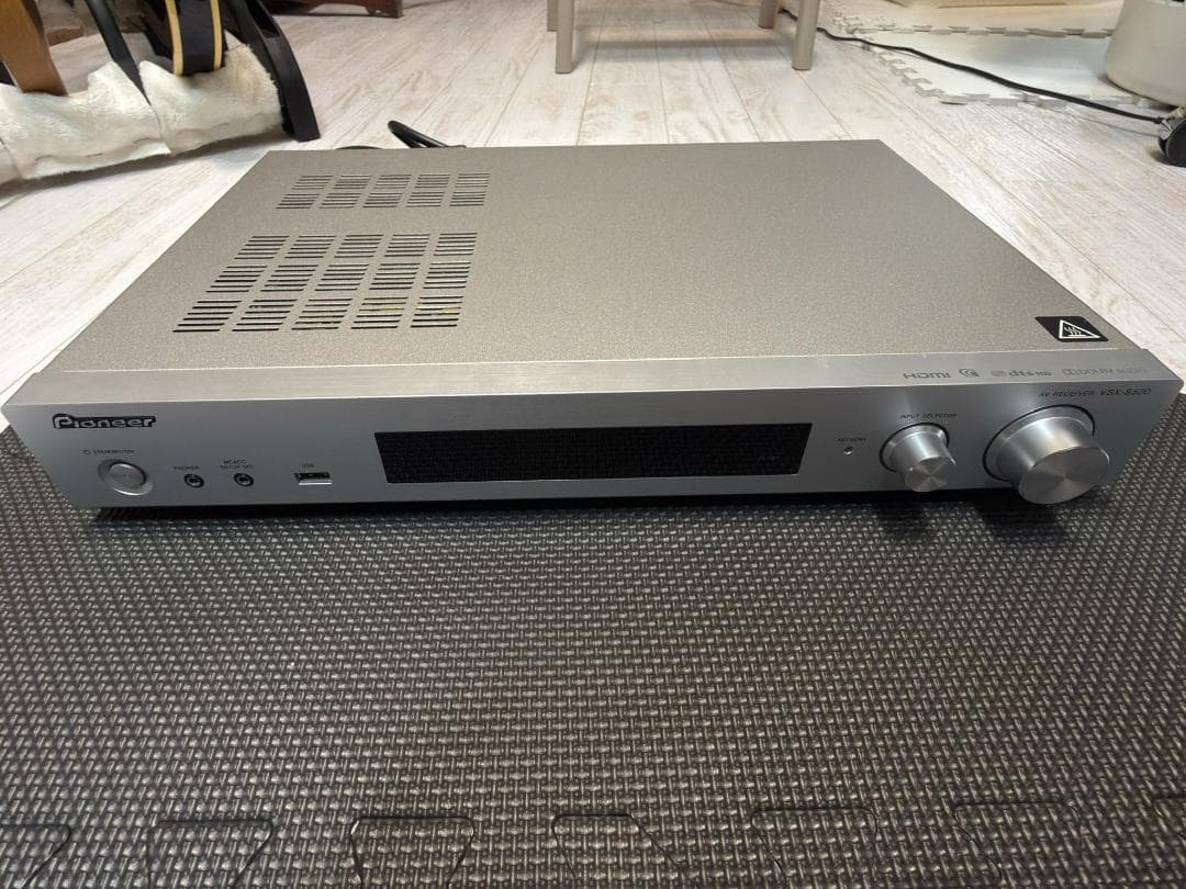 パイオニア スリムAVレシーバー VSX-S520(S)