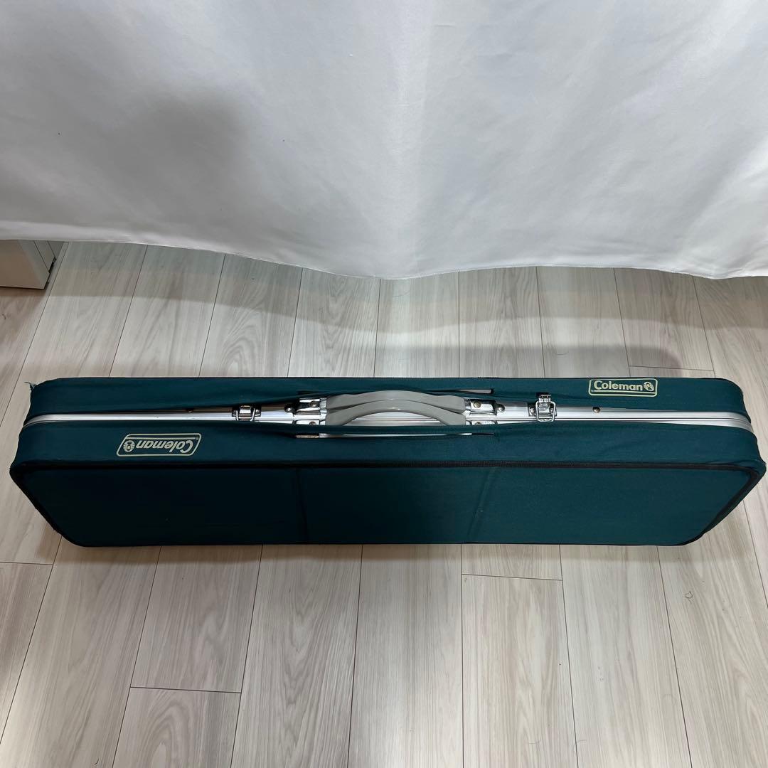 コールマン　テーブルベンチセット　折りたたみアウトドアテーブル　アルミ製