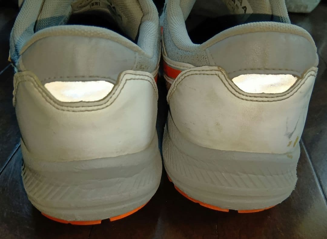 ASICS 安全靴 ボアシステム ホワイト/オレンジ