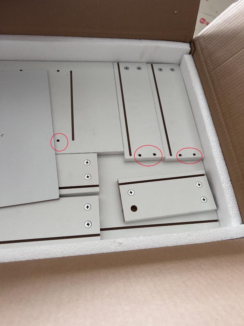 【美品】大容量収納ドレッサー ライト付き 訳あり品 写真をご確認 102-②