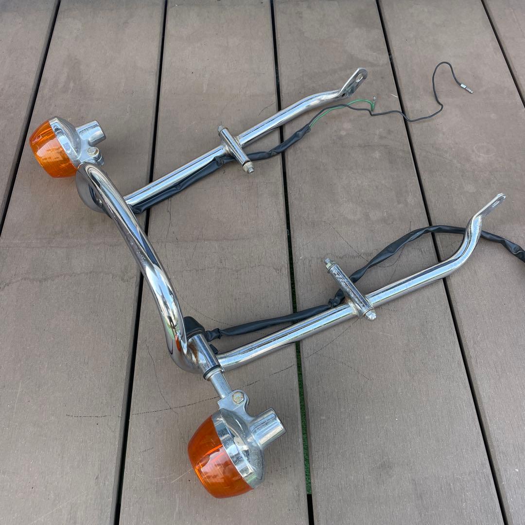 ホンダ CB400T バブ 純正タンデムバー・ウィンカー