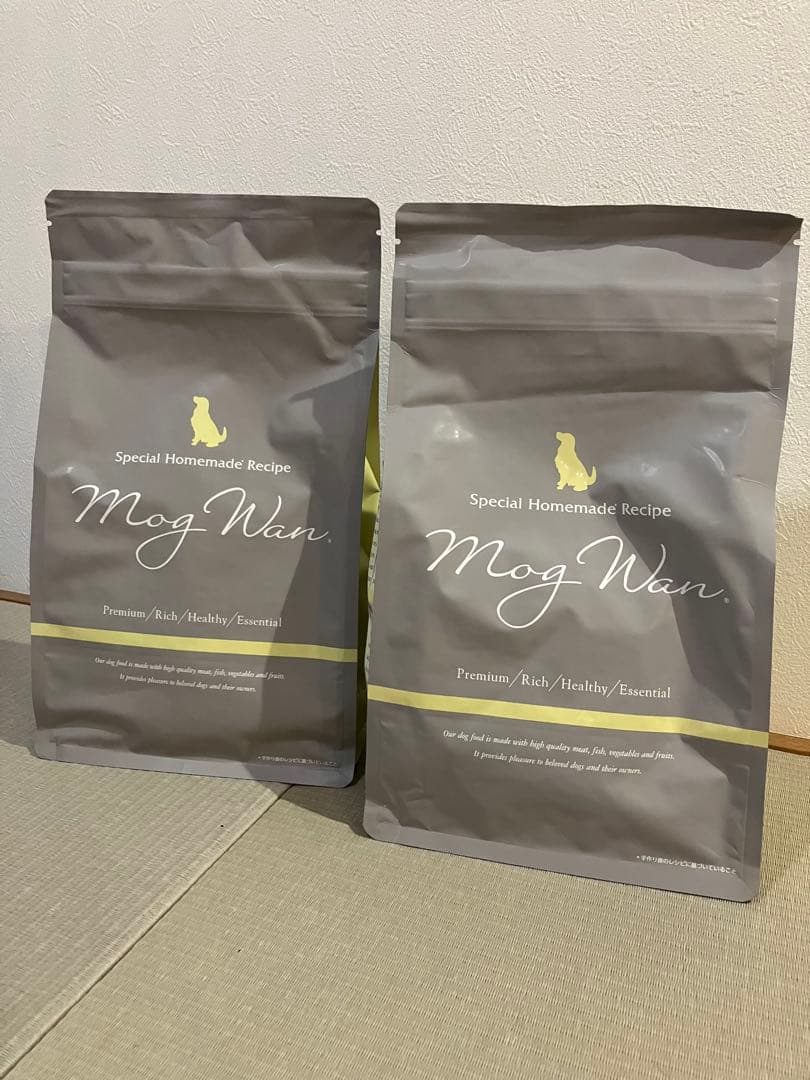 Mog Wan モグワンドッグフード1.8kg✖️2袋 賞味期限26/3/12