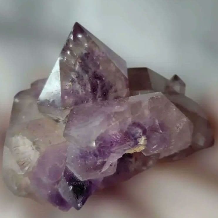 変容と発展❇️アメジストファントム 　エレスチャル ピラミッドクラスター