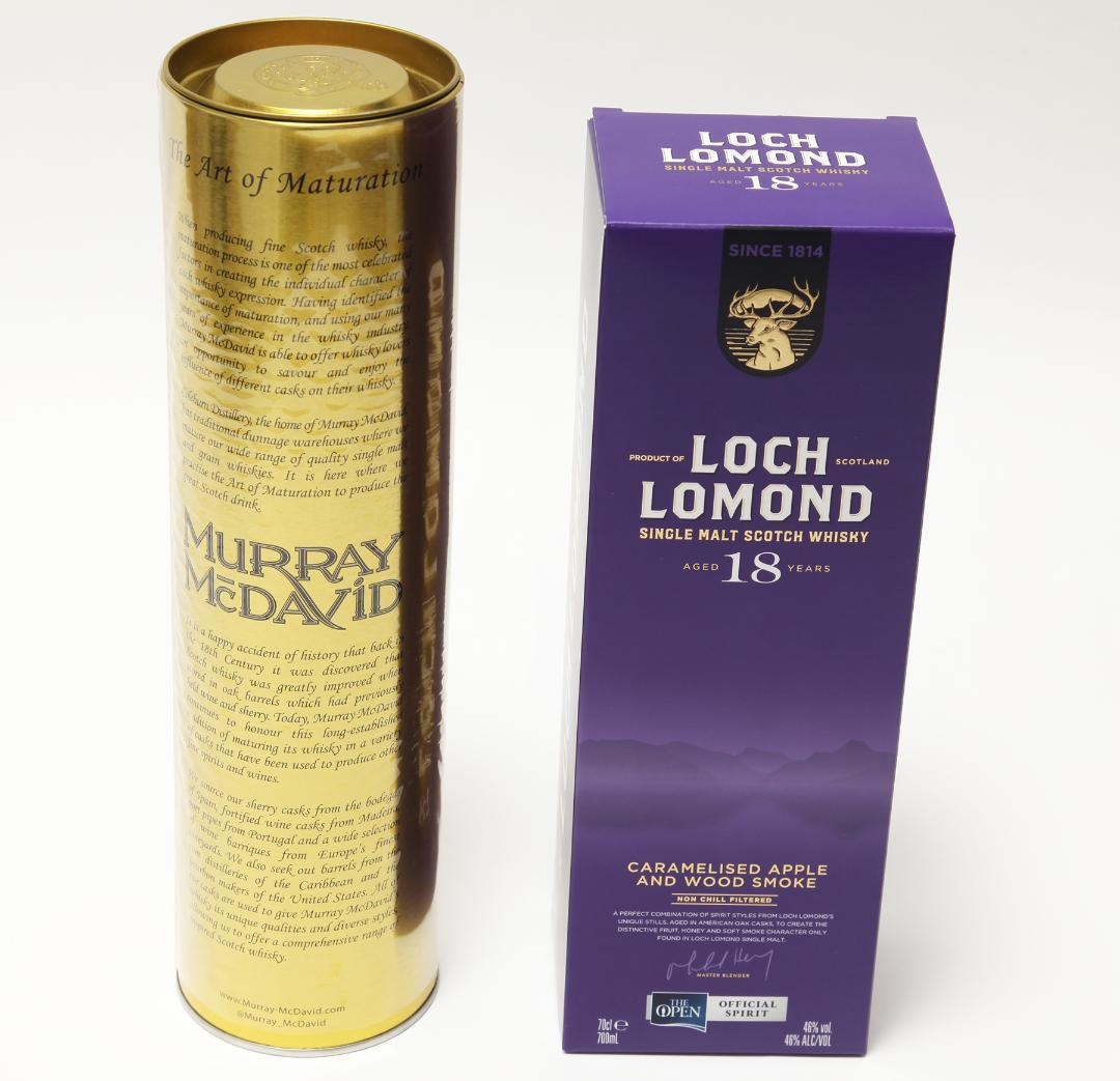 マーレイ マクダヴィッド 24年 ＋ ロッホ ローモンド 18年 2本セット