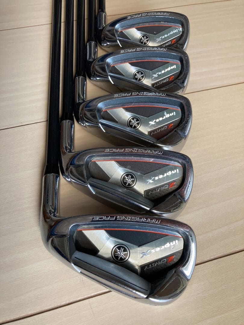 ヤマハ inpresX Z キャビティ アイアンセット 5本