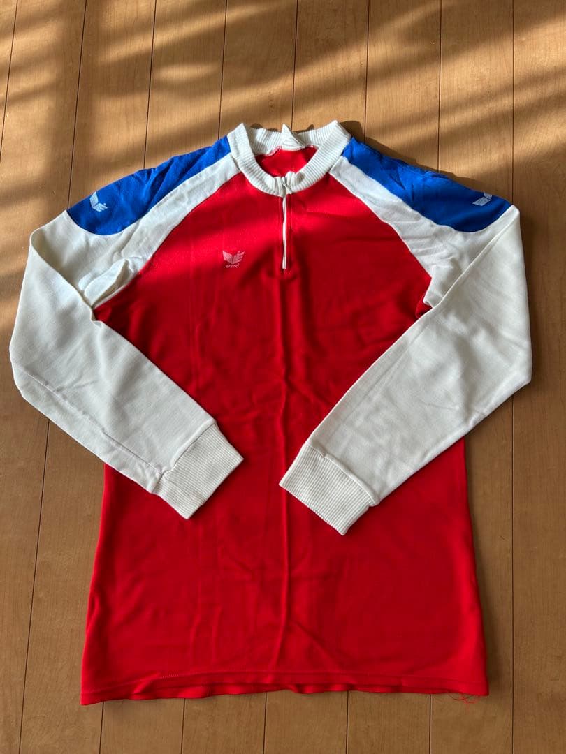 西ドイツ製70s erima ヴィンテージ サイクルジャージ L OPTIジップ