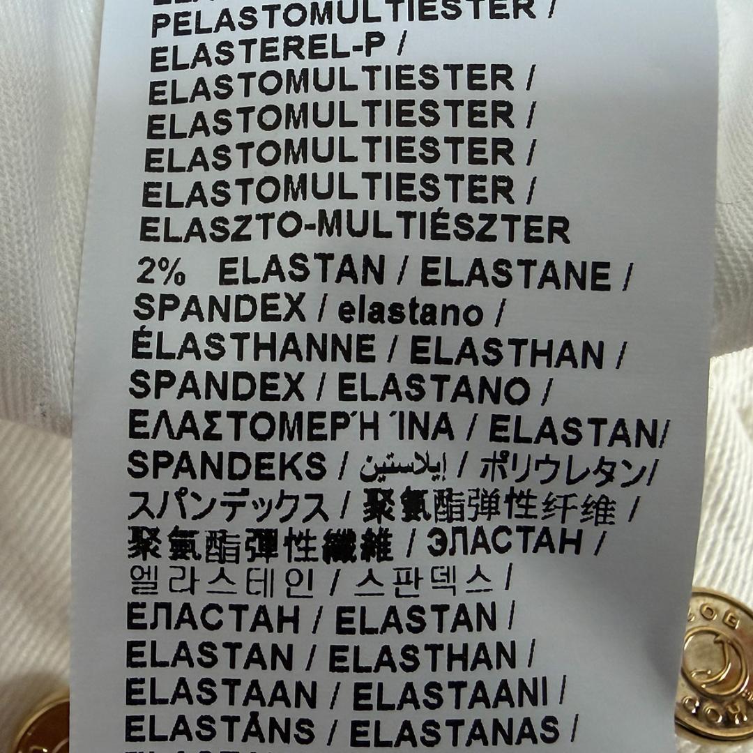 J4033美品 ヤコブコーエン 現行スコットストレッチ傷加工クロップドデニム30