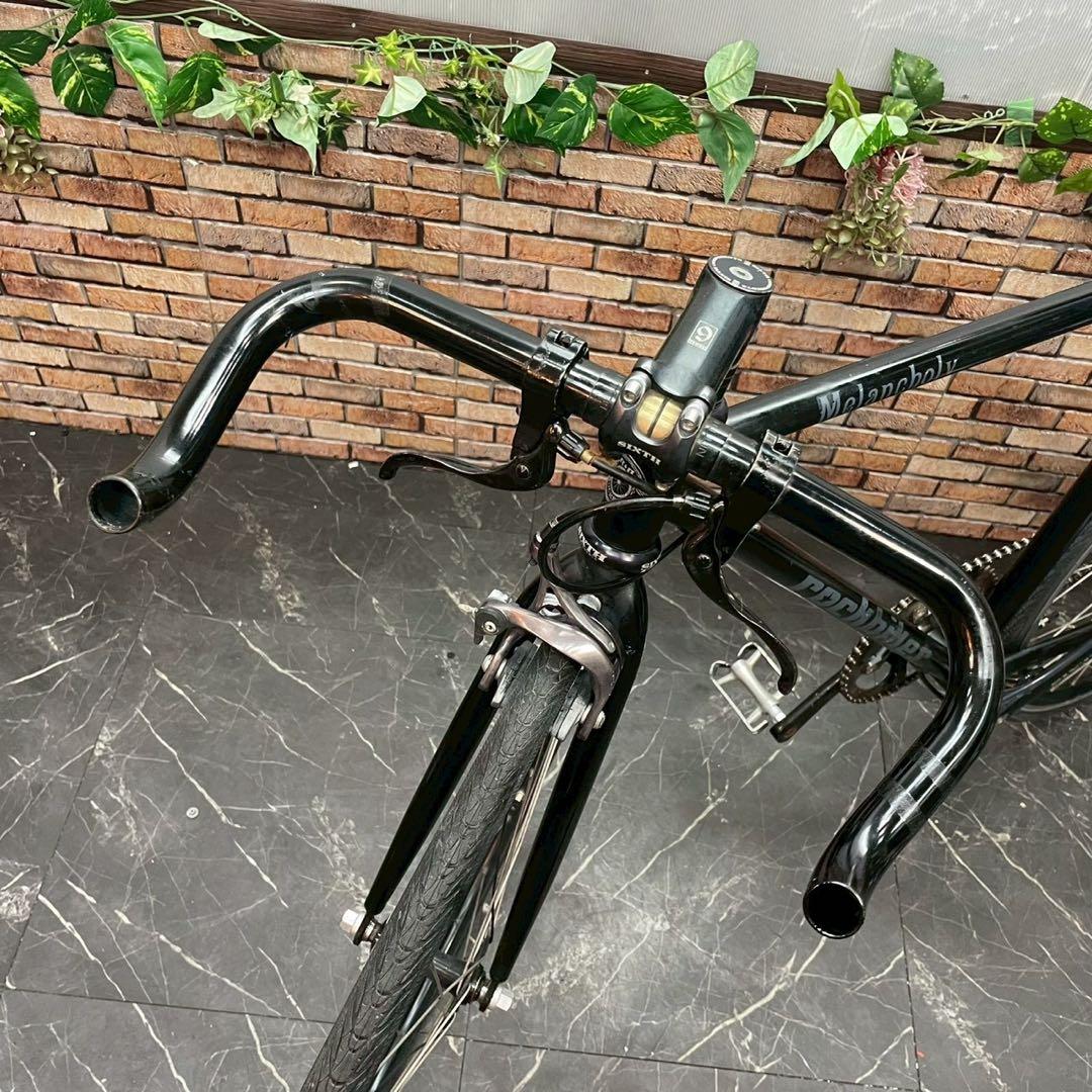 【87】ピストバイク rockbikes Melancholy ブラック