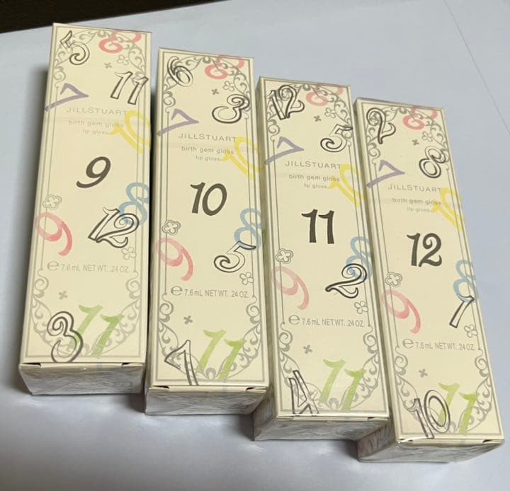 【お値下げ中】ジルスチュアート バースジェム グロス　12本セット(限定品)