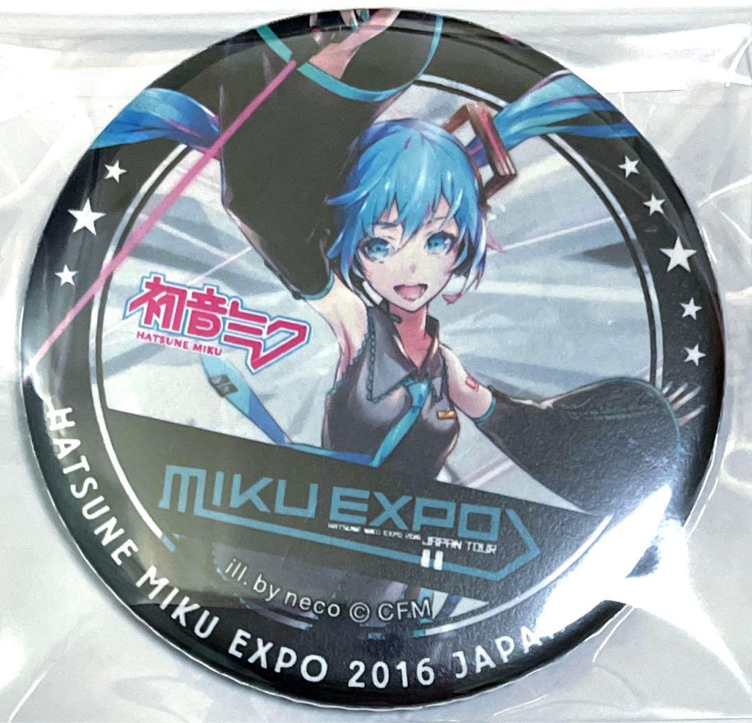 初音ミク エキスポ MIKUEXPO 2016 VISAカード入会特典 缶バッジ