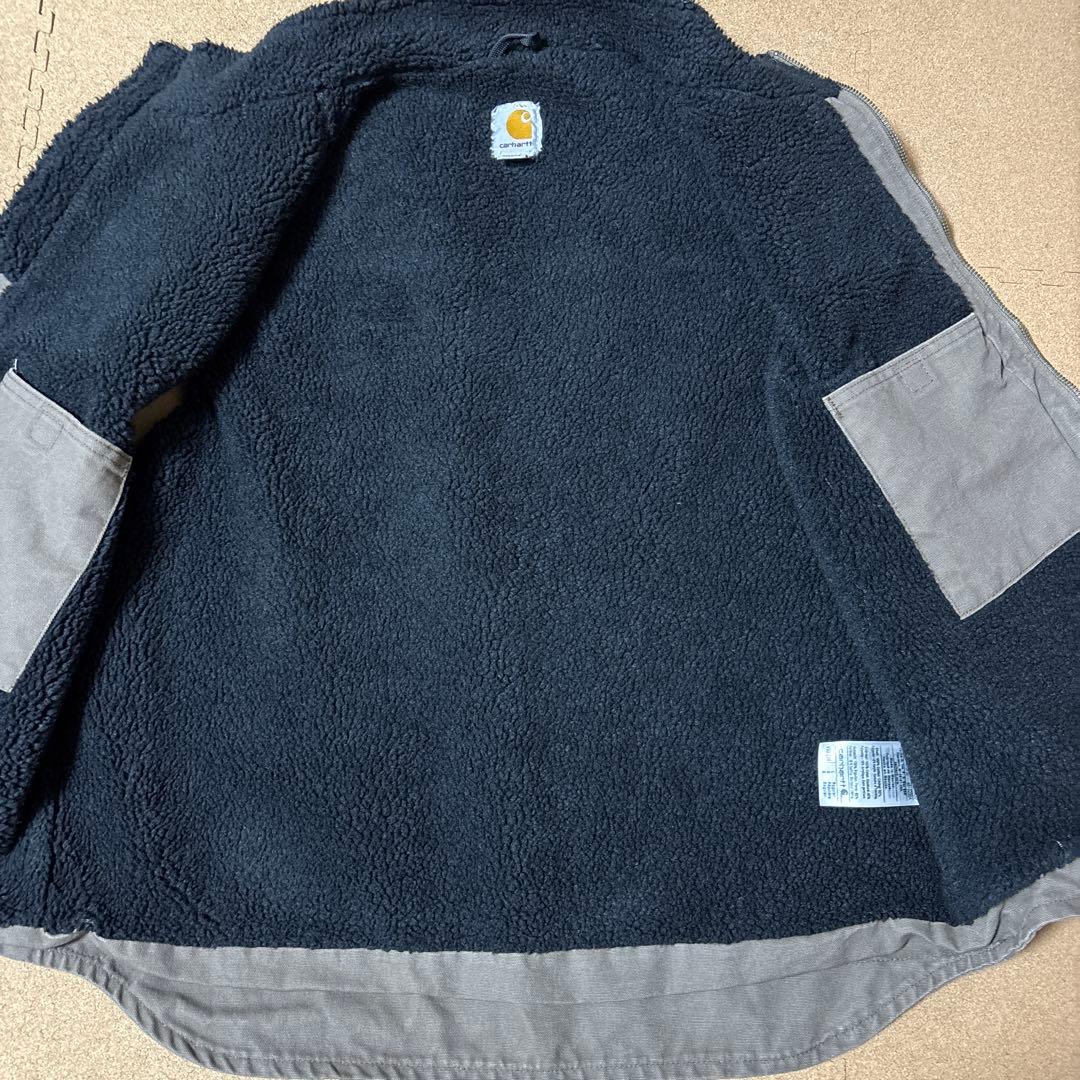 Carhartt ダックベスト L ダークベージュ