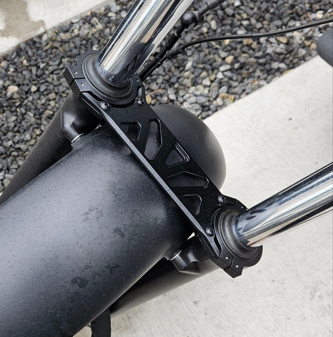 Rebel250【MC49】フォークジョイント200mm&サイドスタンド+おまけ