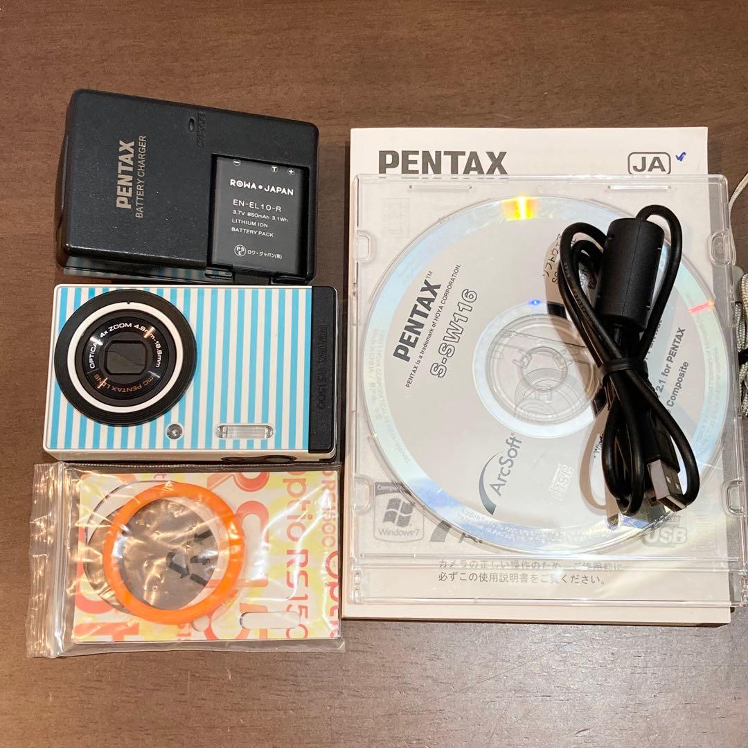 【美品】PENTAX ペンタックス Optio RS1500 デジタルカメラ