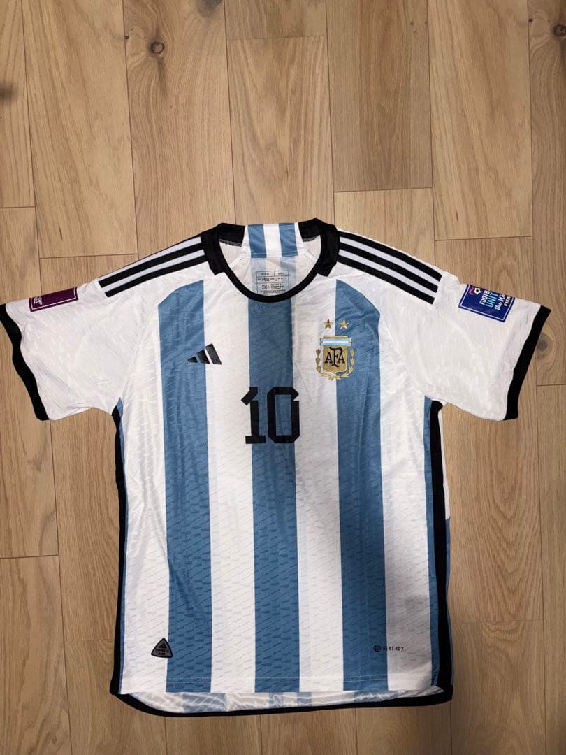 2022年　ワールドカップ　アルゼンチン代表 メッシ 10番 シャツ
