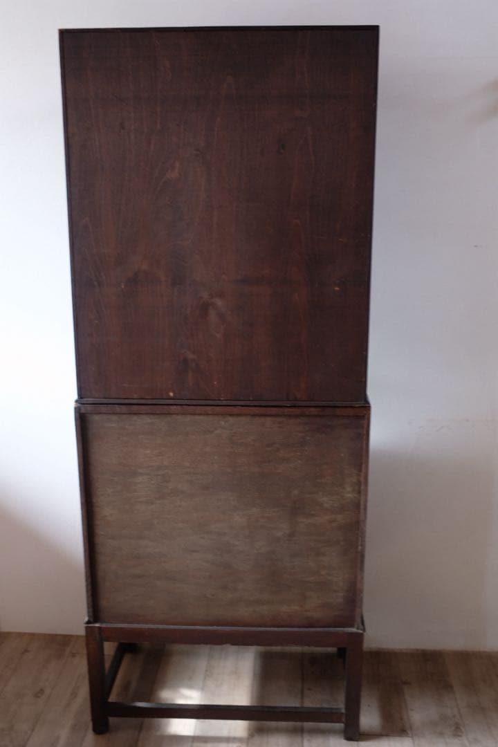 イギリス アンティーク 家具 ビューロー1930 オーク材キャビネット 店舗什器