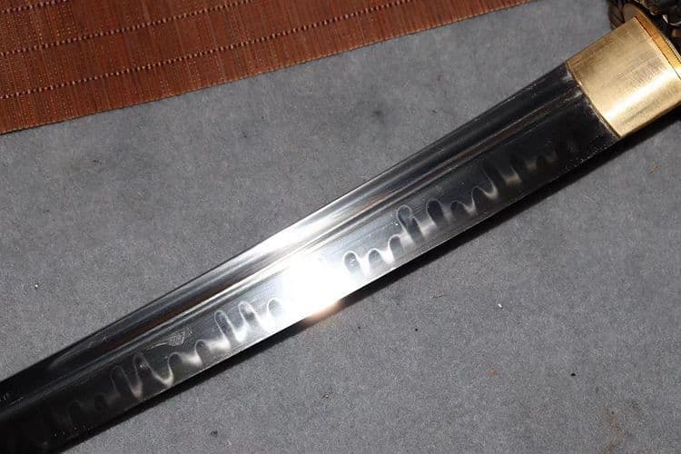 アブラゼミ匹 武具　刀装具　日本刀　模造刀 居合刀 肋差 短刀