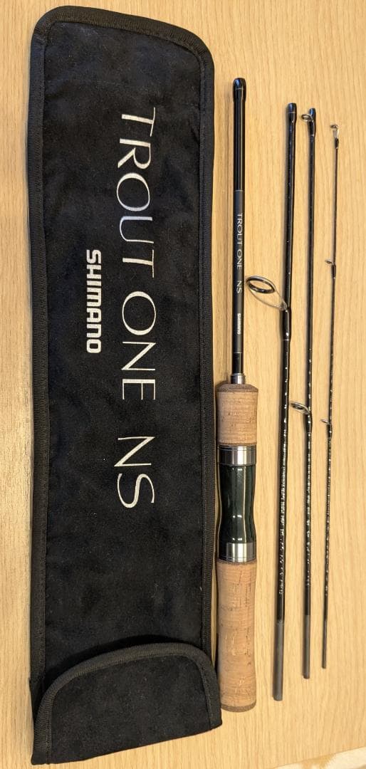 24トラウトワンNS S48UL-G/4 ネイティブトラウト