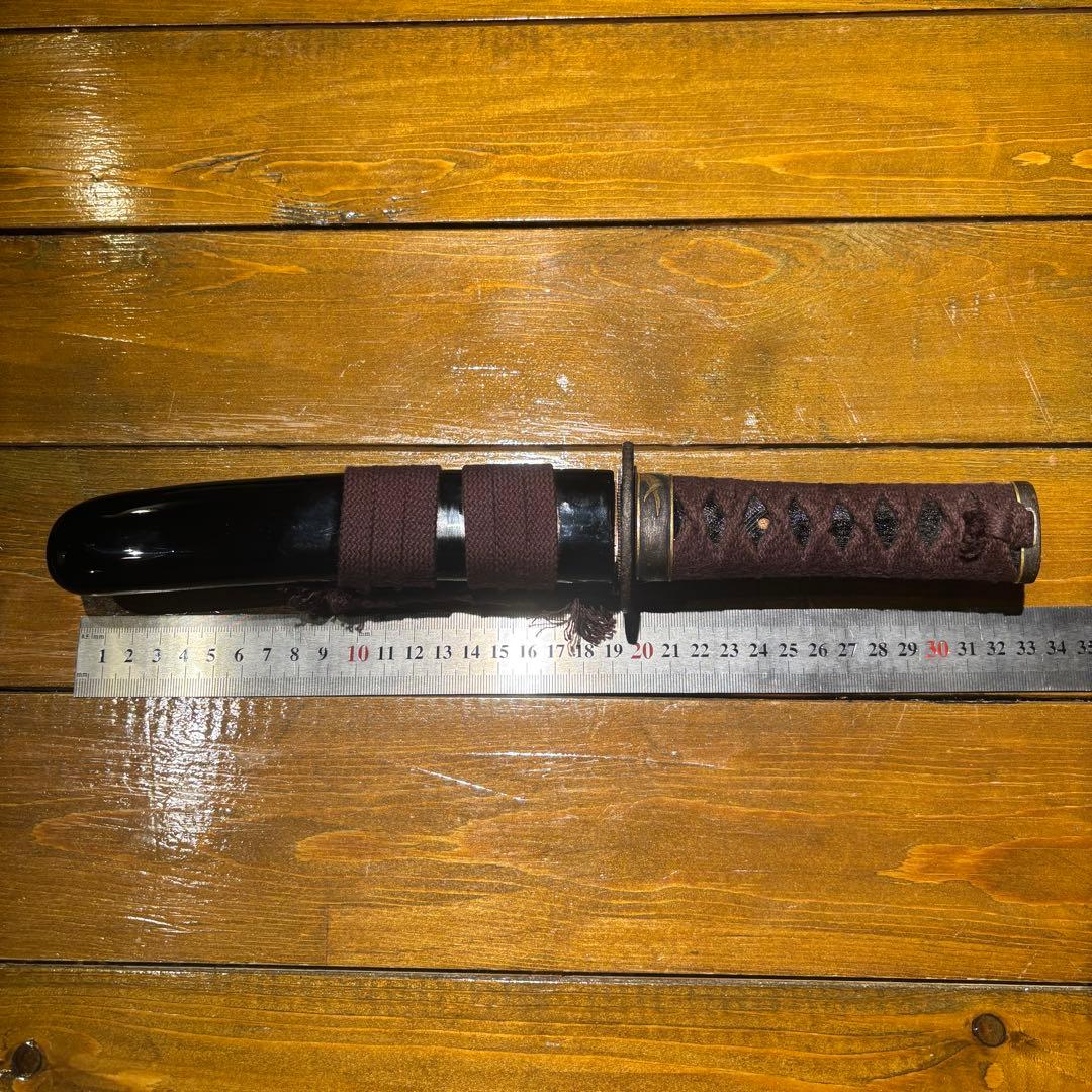 日本刀残欠クラフトナイフNo.99 則光 茎