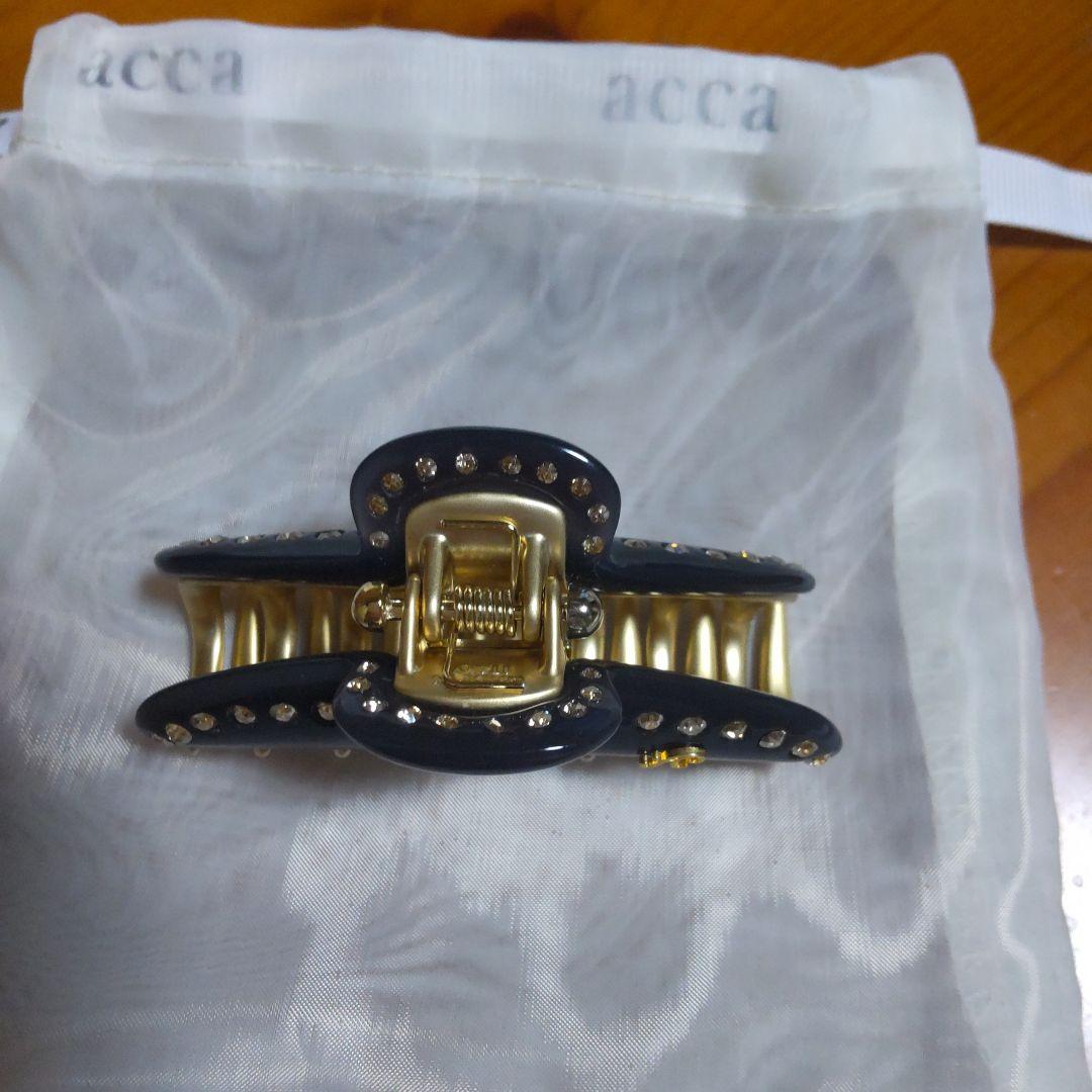 F　acca アッカ　ヘアクリップ【未使用に近い】