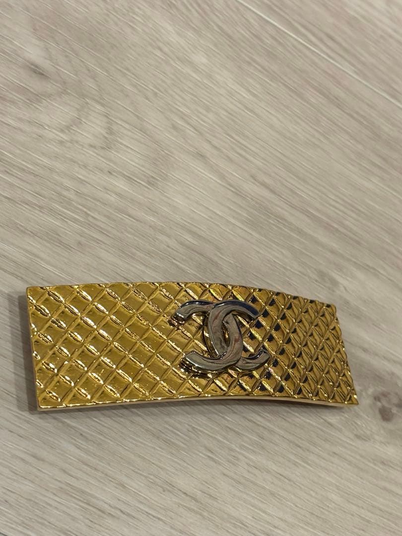 CHANEL ココマーク マトラッセ バレッタ 98P