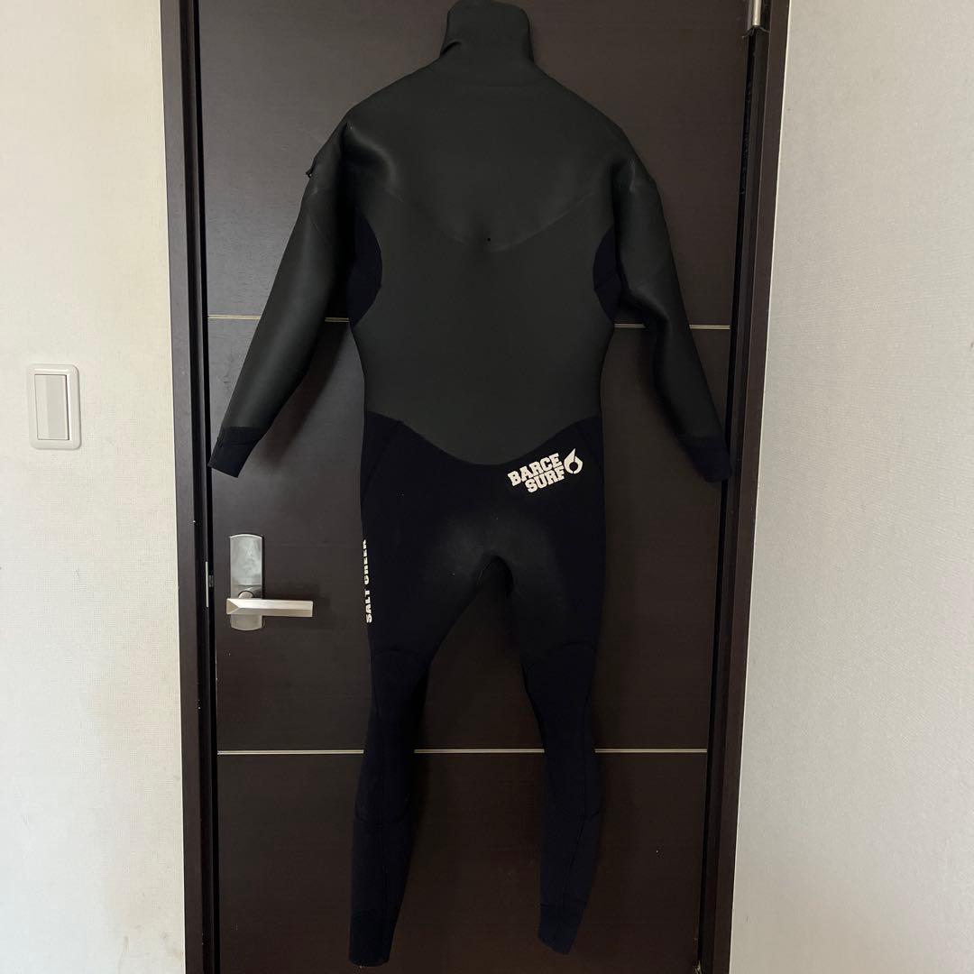 セミドライスーツ ブラックラバー　5/3㎜フルスーツ　ＳＭサイズ