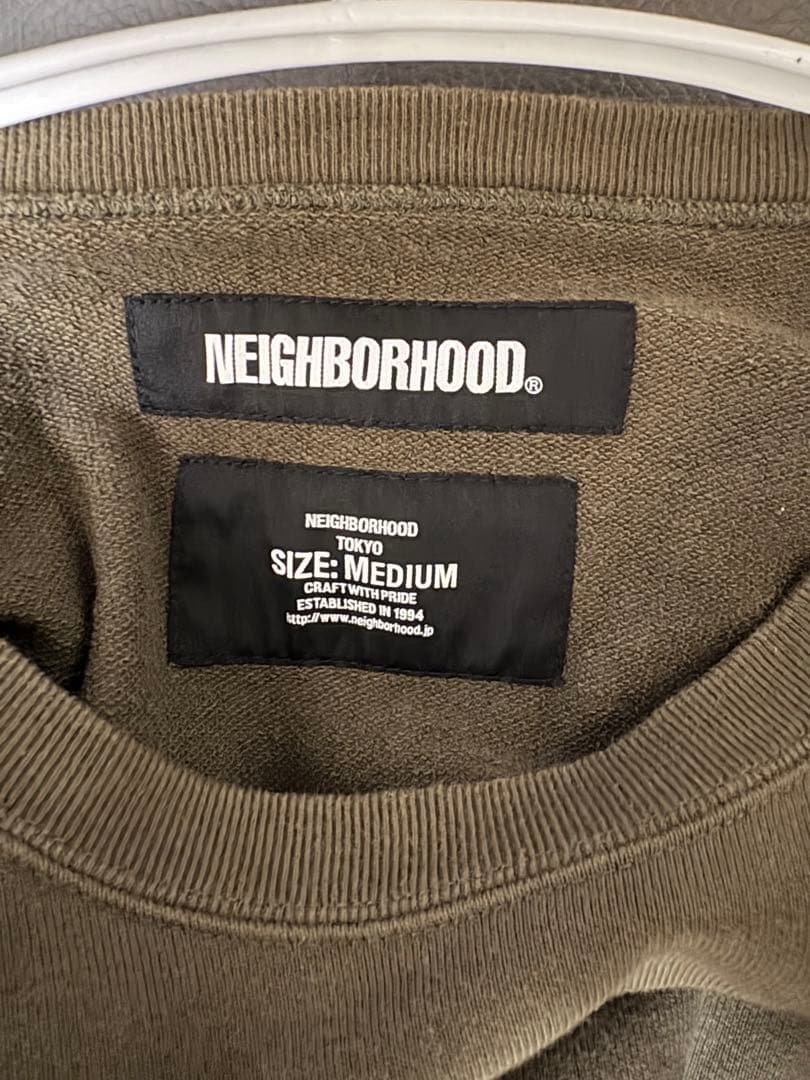 NEIGHBORHOOD LIGHT-P/C-CREW.LS スウェット
