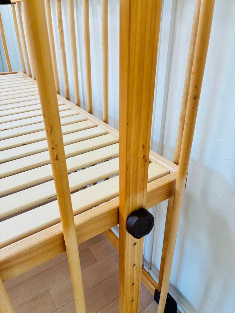 福岡引き取り限定　状態良好　ファルスカ　ベッドサイドベッド　03