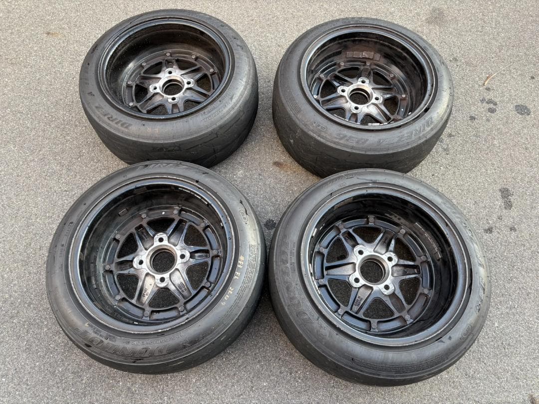 KK様　ロンシャンXR4　15インチ　9jj　-27　2本のみ！　114.34穴