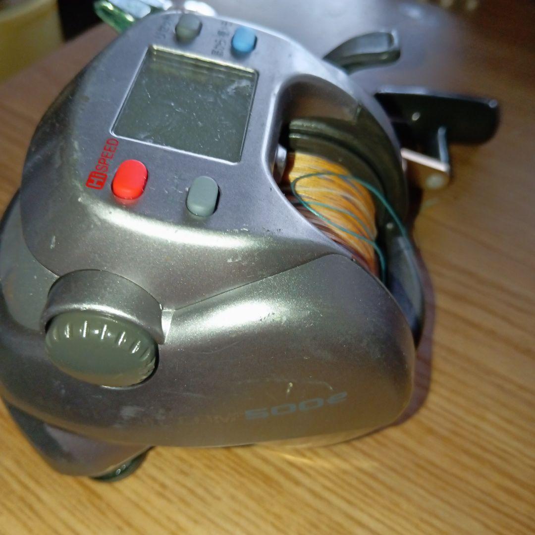 電動リール デジタル表示 シルバー