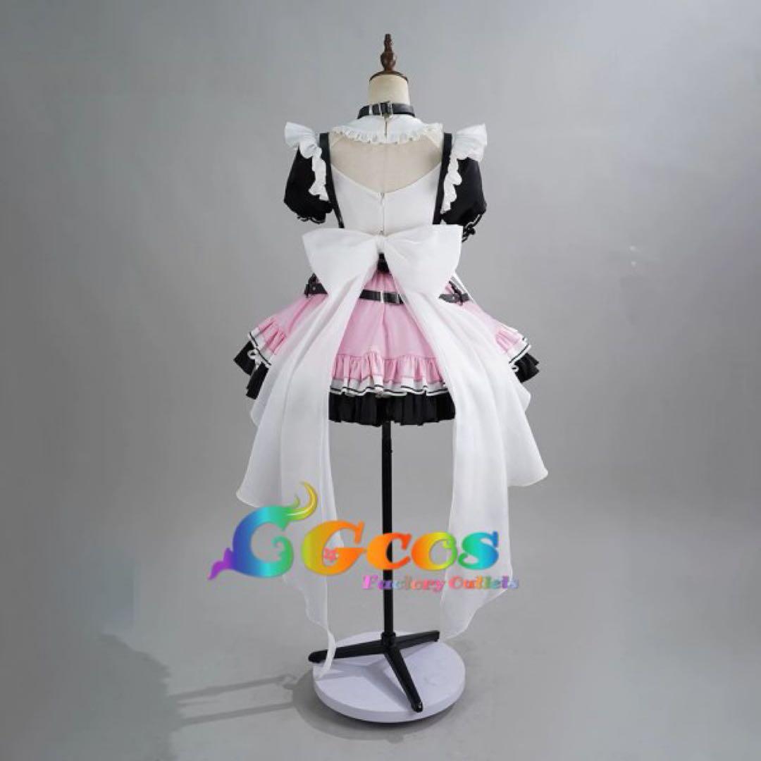 バーチャルYouTuber　Vtuber　博衣こより　メイド衣装　コスプレ衣装