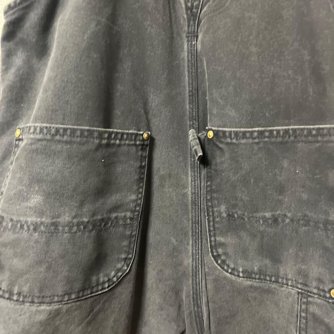 Carhartt ブラック　オーバーオール