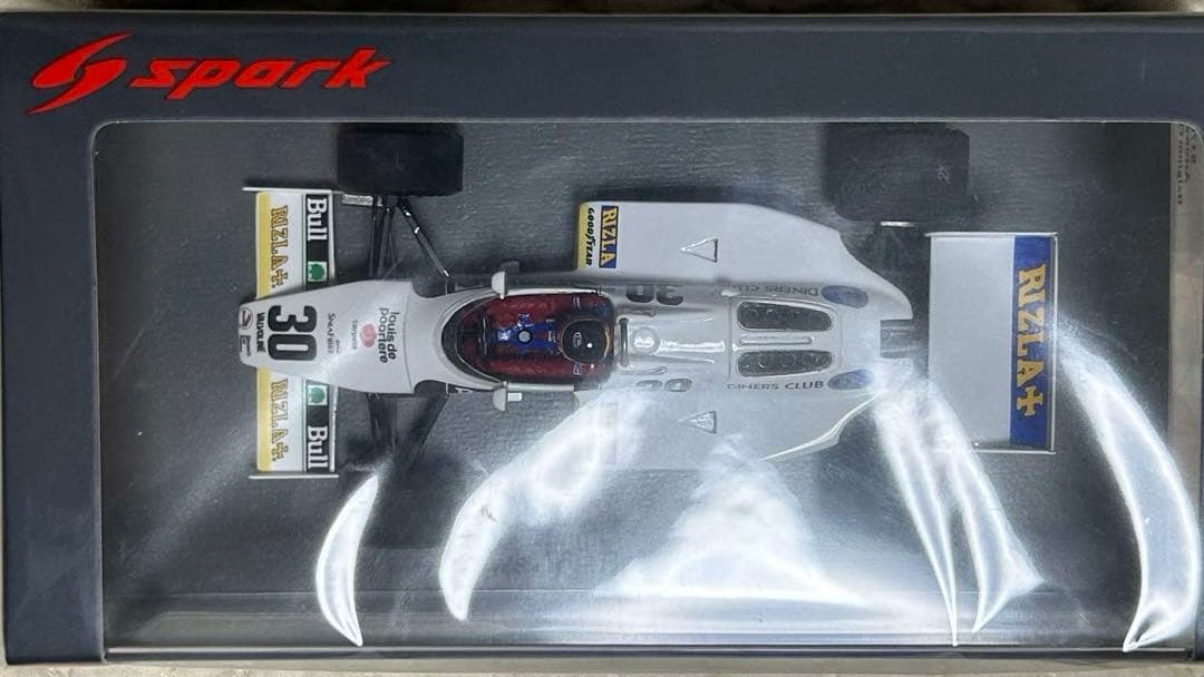 スパーク1/43 アロウズA6 T.ブーツェン1983ベルギー　F1デビュー戦