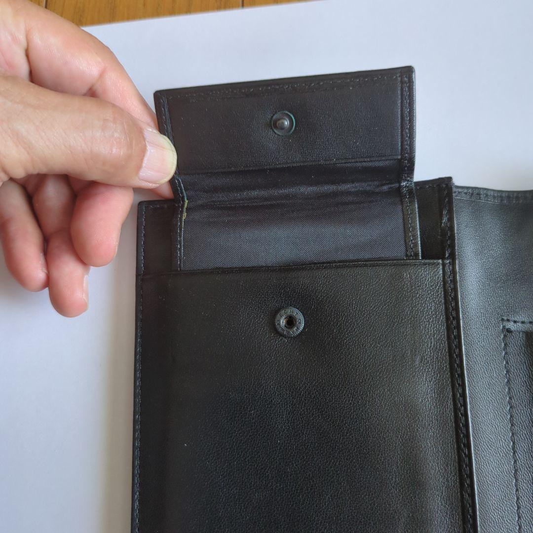 e*5様 TUMI レザーパスポートケース ブラック