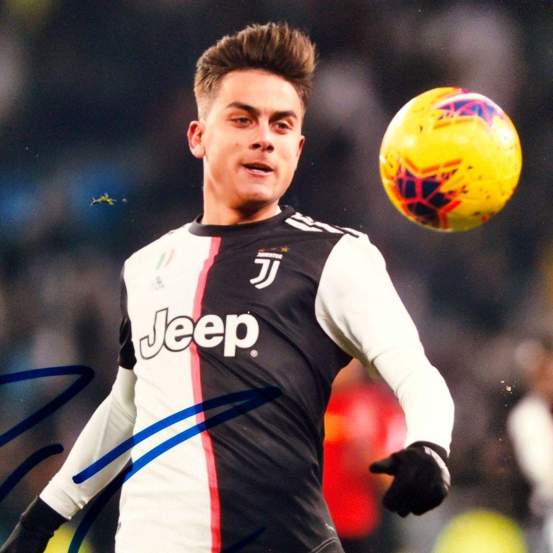 セール中…パウロ・ディバラ直筆サイン入り2Lサイズ写真…サッカーアルゼンチン…③