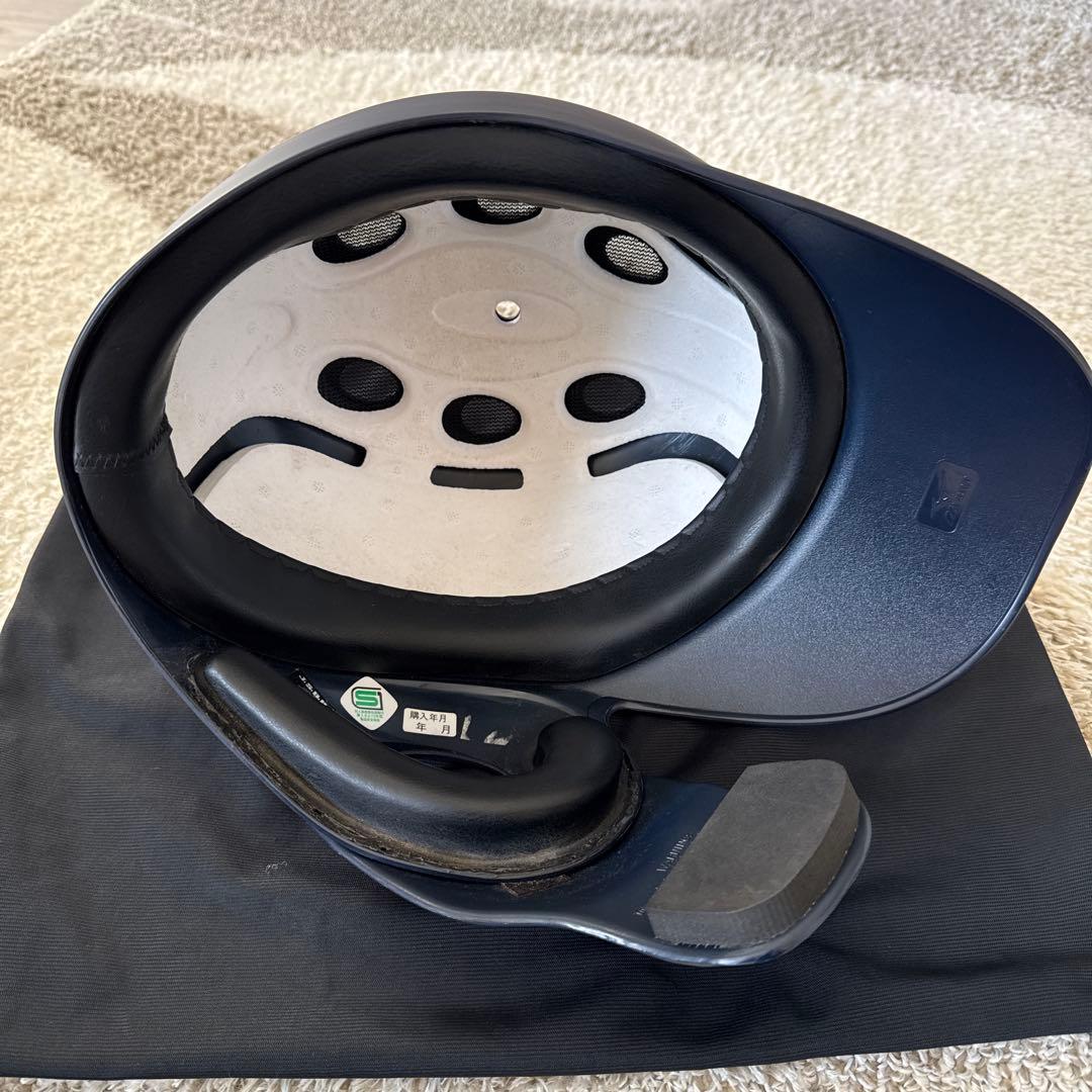 【軟式/右打者用】艶消し片耳ヘルメットC-FLAP付き