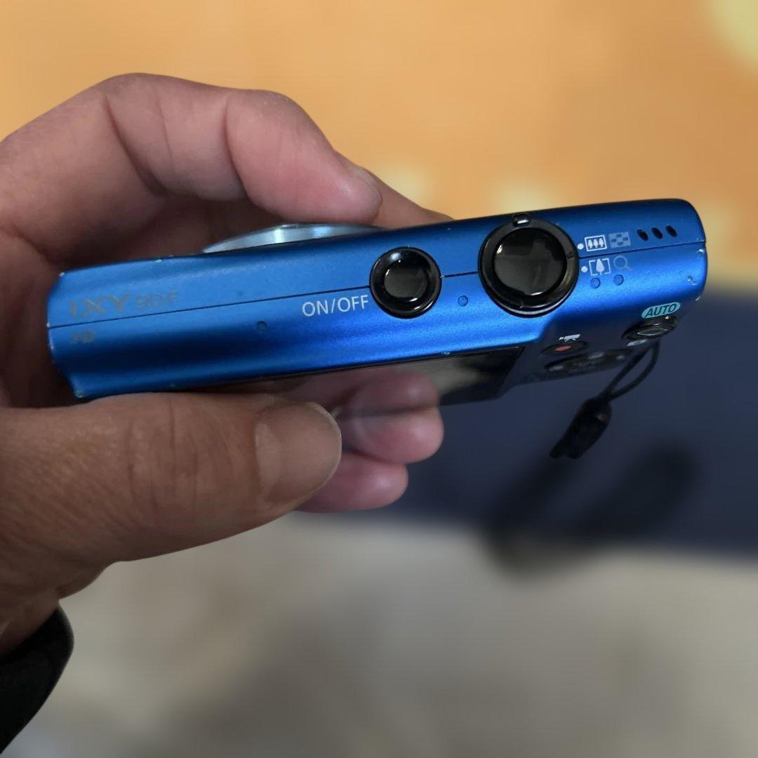 Canon IXY 90F 青 コンパクトデジタルカメラ ジャンク　本体のみ