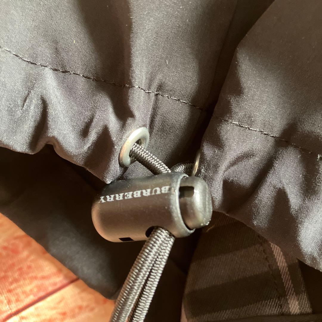 BURBERRY GOLF ブラック ナイロン ジャケット 軽量 アウター L