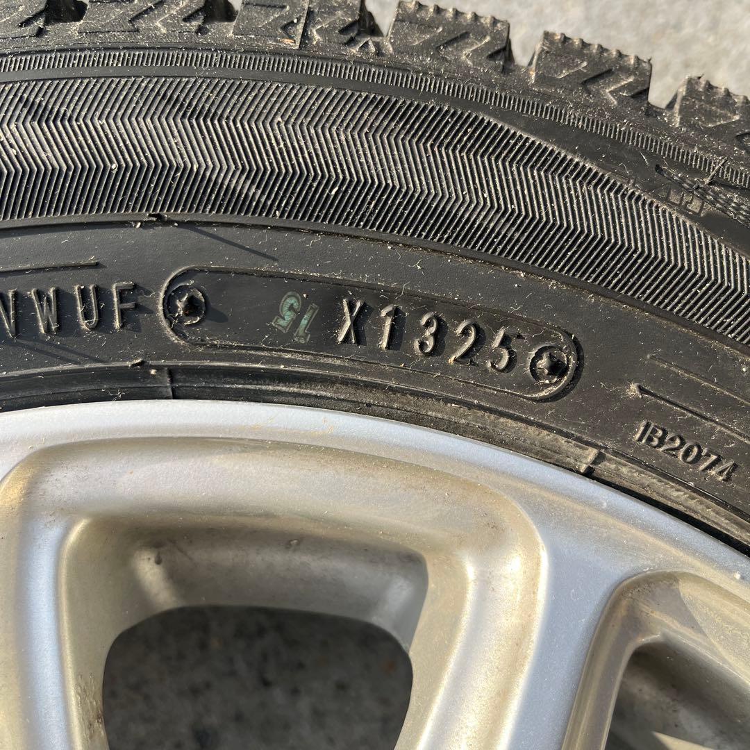 送料込.25年 WINTERMAX WT02 155/65R13 ホイールセット