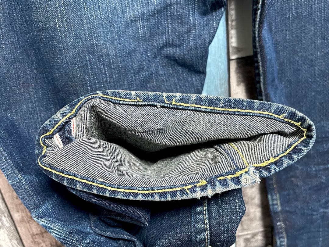 よこ スカルタグ 初期 90s ネイバーフッド ジーンズ デニムパンツ