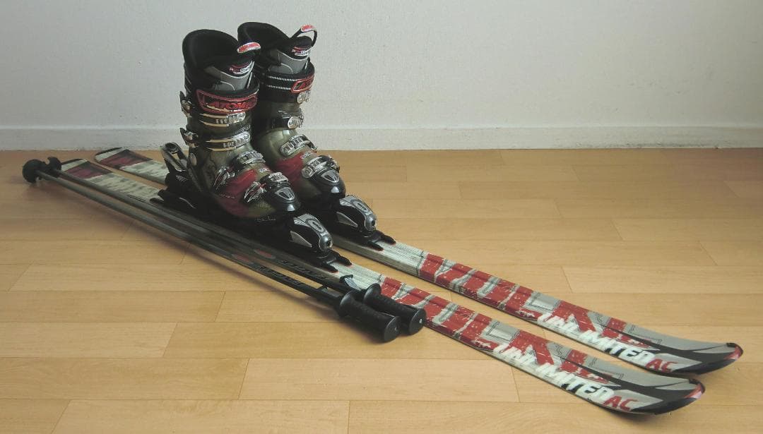 ■送料無料■VOLKL■メンズスキーセット■板163靴26-26.5■メンテ付■