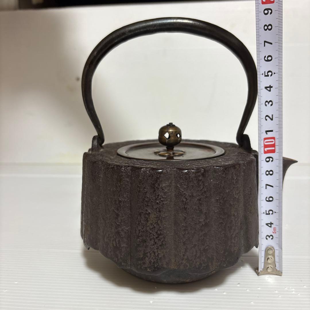 骨董品、茶道具、銀象嵌鉄瓶