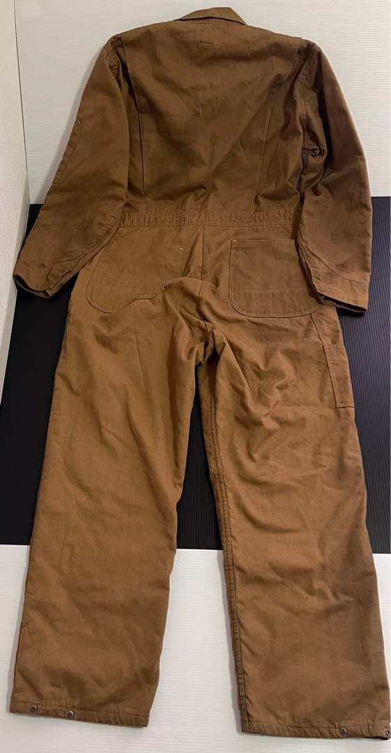 60's wrangler 斜めBLUE BELLダック裏地付きオールインワンM